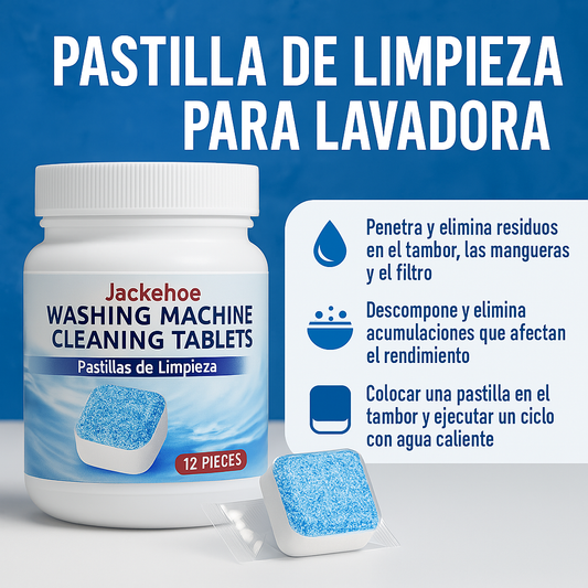 PASTILLAS DE LIMPIEZA PARA LAVADORA